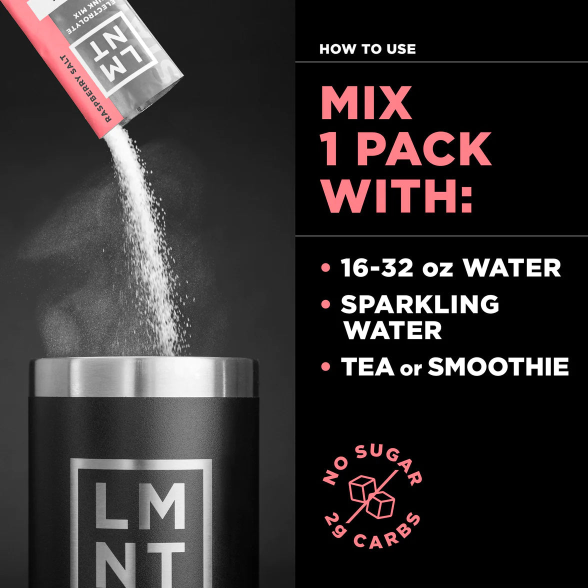 LMNT® Electrolyte Drink Mix - Raspberry Salt