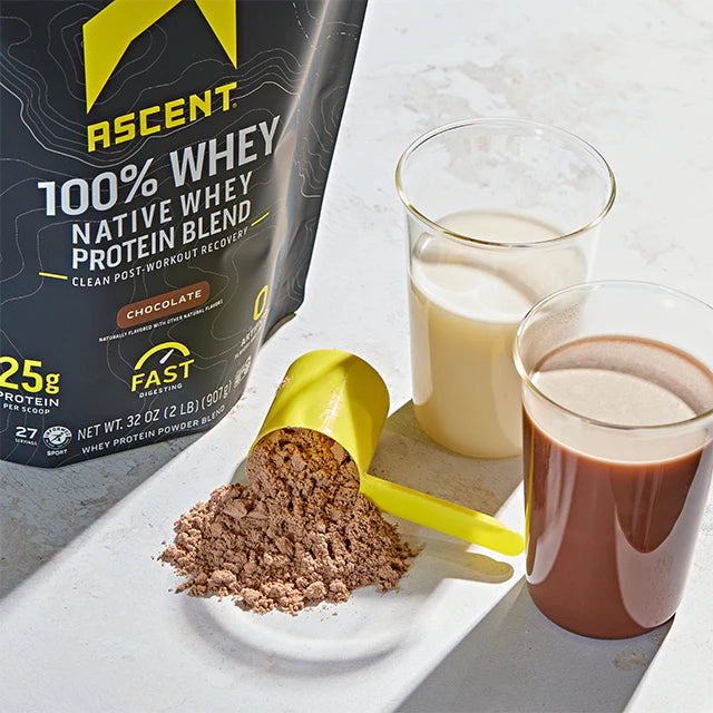 Ascent Chocolate Peanut Butter Protein Powder