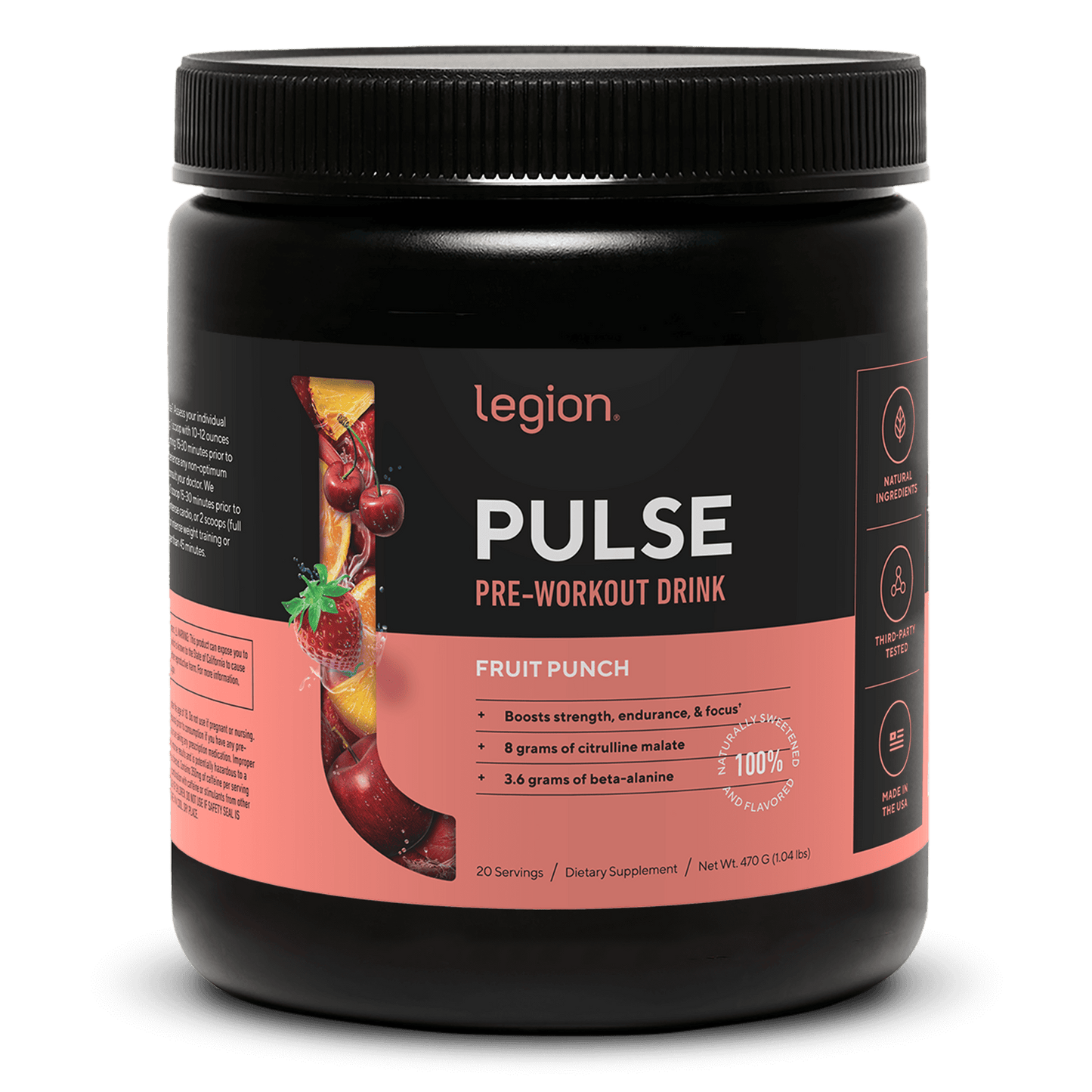 Legion Pulse Pre-Workout Drink Supplement for Sale Chicago
