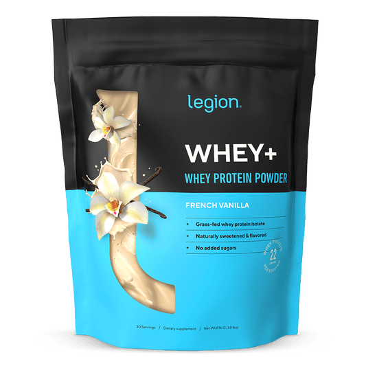 Legion® Whey+ Protein Powder - French Vanilla