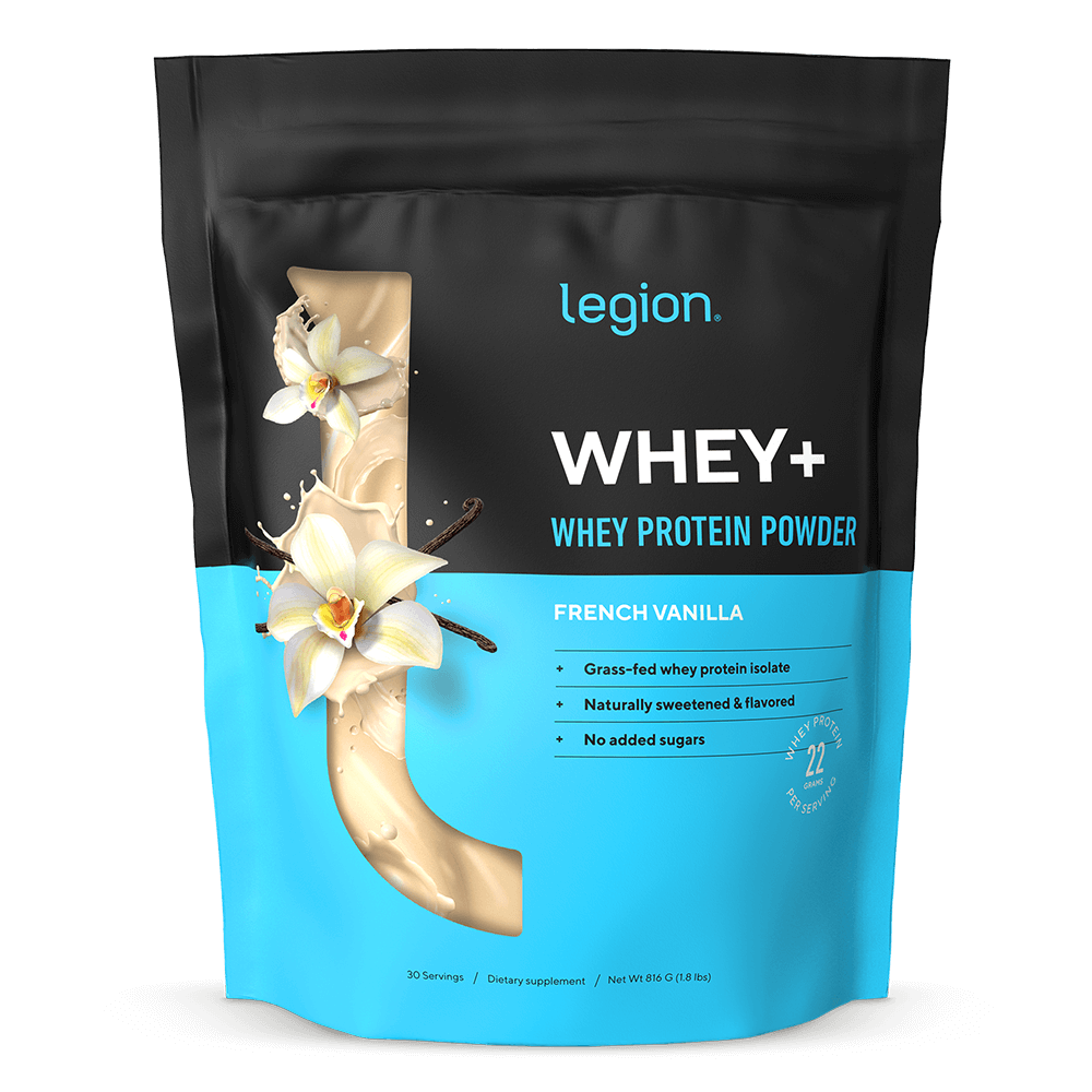 Legion® Whey+ Protein Powder - French Vanilla