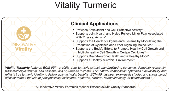 Vitality Tumeric