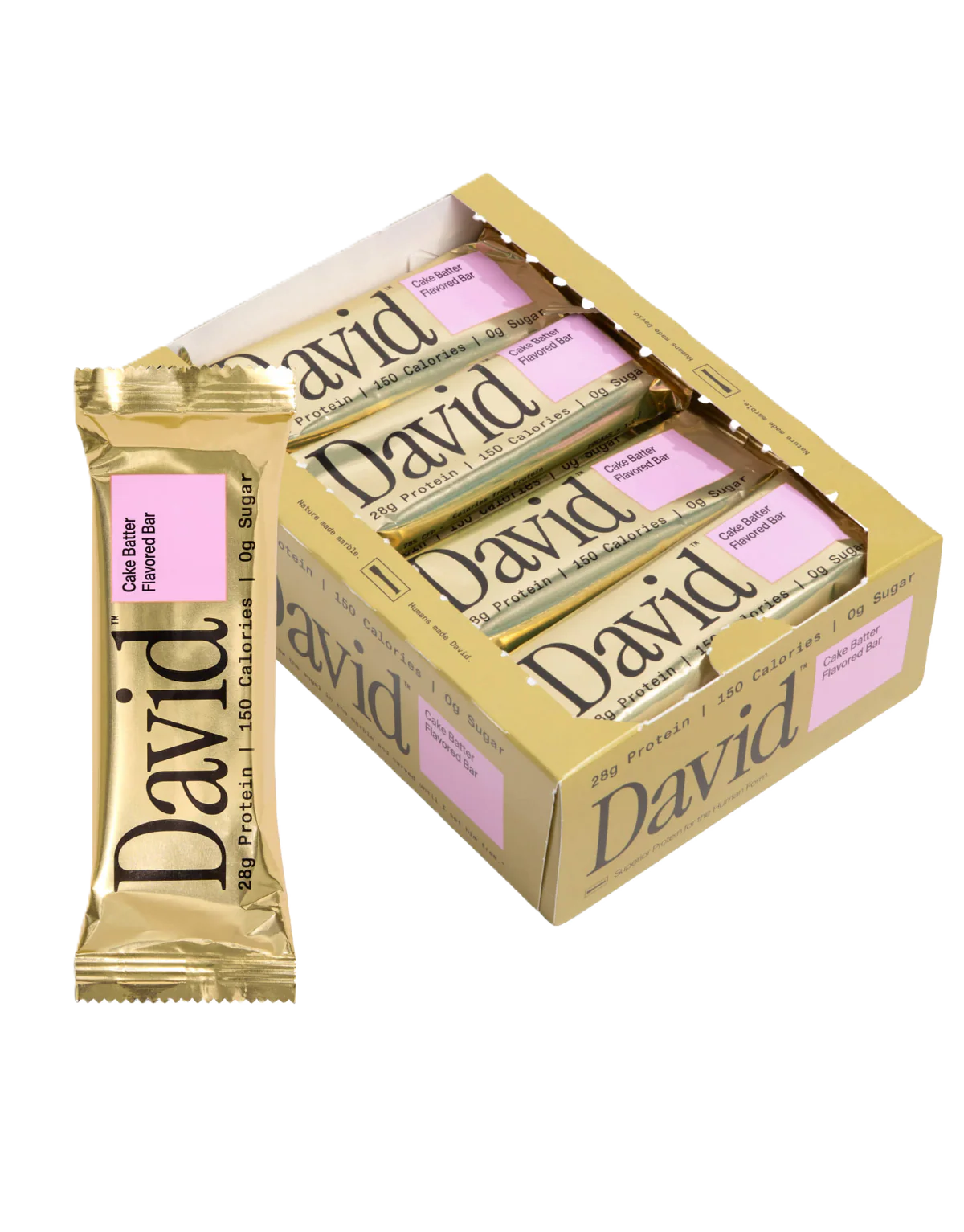 David Protein Bar Cake Batter