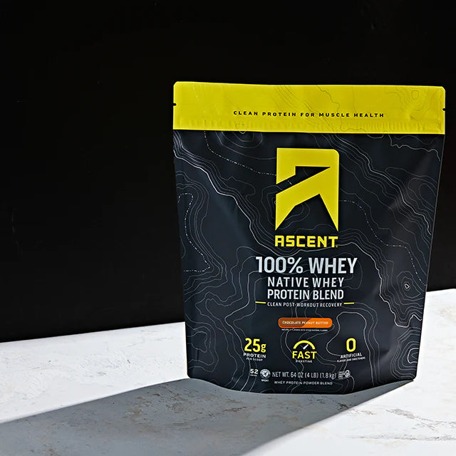 Ascent Chocolate Peanut Butter Protein Powder