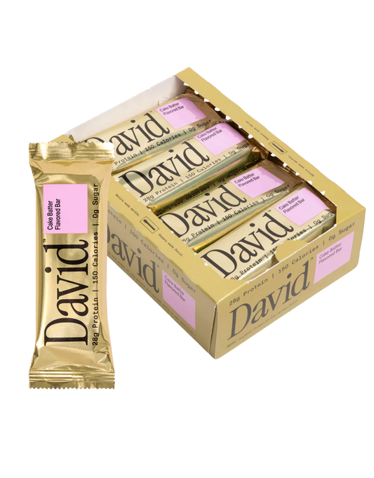 David Protein Bar Cake Batter